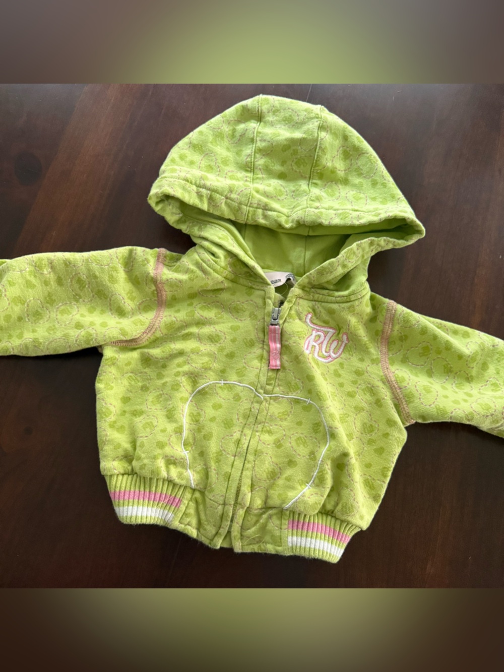 Y2K Rocawear Hoodie Baby Girl Size 0-6 M